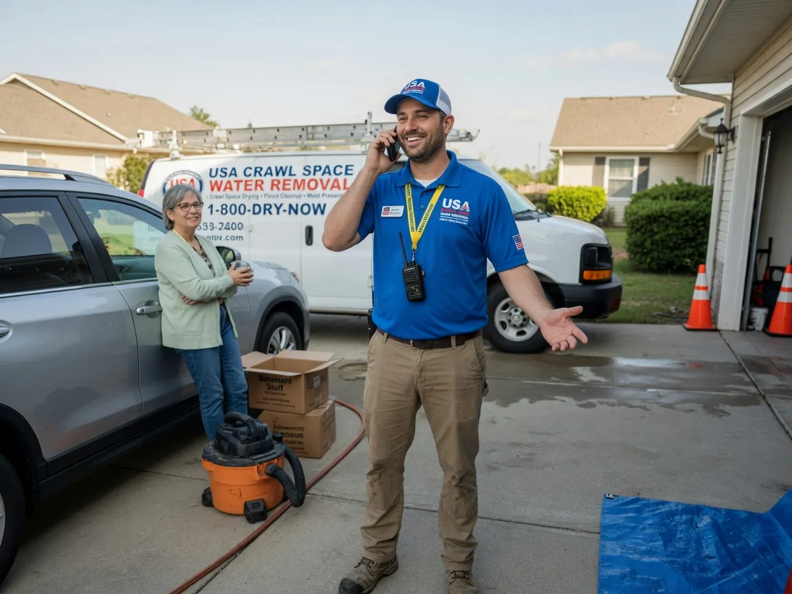 Crawl Space Water Removal Nottingham, MD FAQs